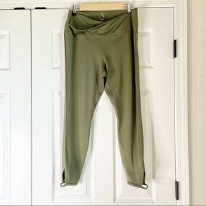 Nike Dri-Fit Crossover Green Leggings